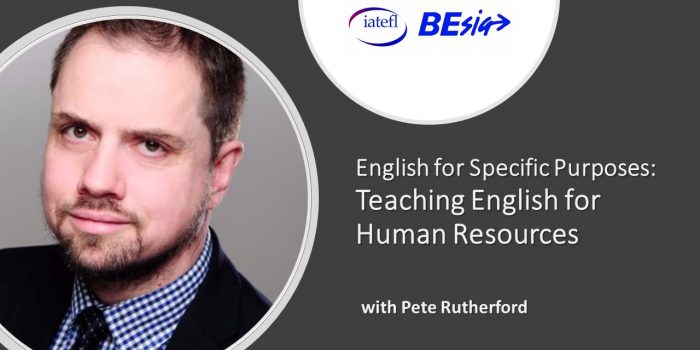 English For Specific Purposes: Teaching English For Human Resources With Pete Rutherford