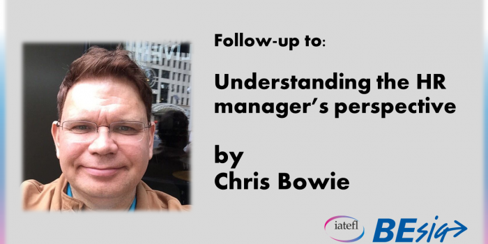 Chris Bowie Webinar Follow Up